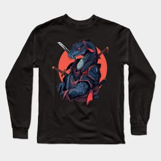 lizard warrior Long Sleeve T-Shirt